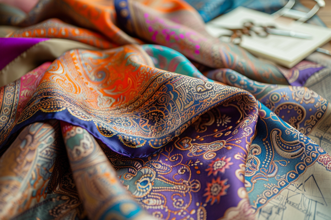 Entretien et préservation du foulard en soie