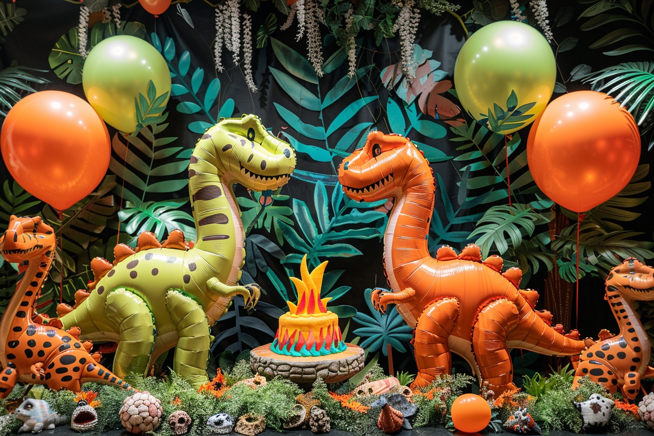 Idées de décoration pour un anniversaire d’enfant sur le thème des dinosaures